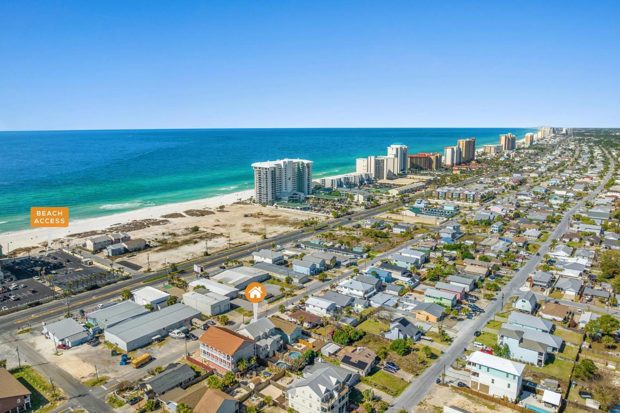 Blue Oasis Beach Vacation Home With Private Pool & Hot Tub Panama City Beach Exterior foto